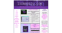 Desktop Screenshot of isdnaudio.com